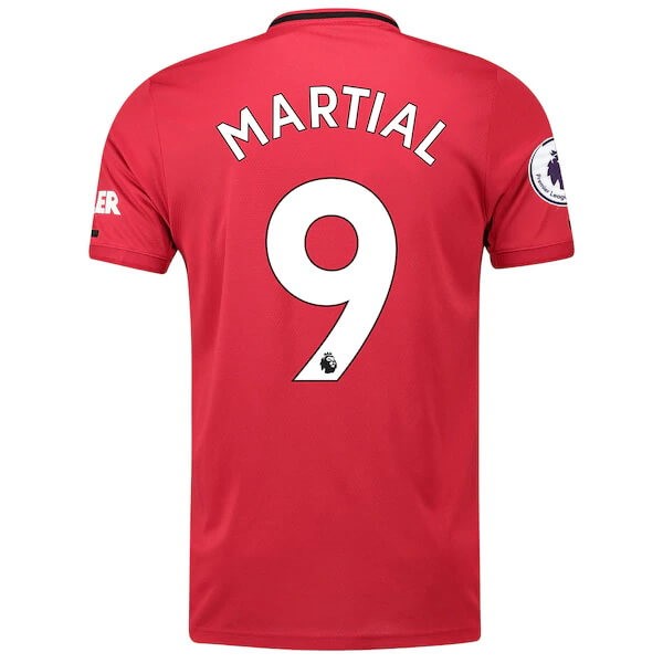 Camiseta Manchester United NO.9 Martial Replica Primera Ropa 2019/20 Rojo